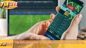 Tìm hiểu kèo chấp -1/1.5 là bao nhiêu cùng chuyên gia 7M 10 kèo chấp -1/1.5 là bao nhiêu