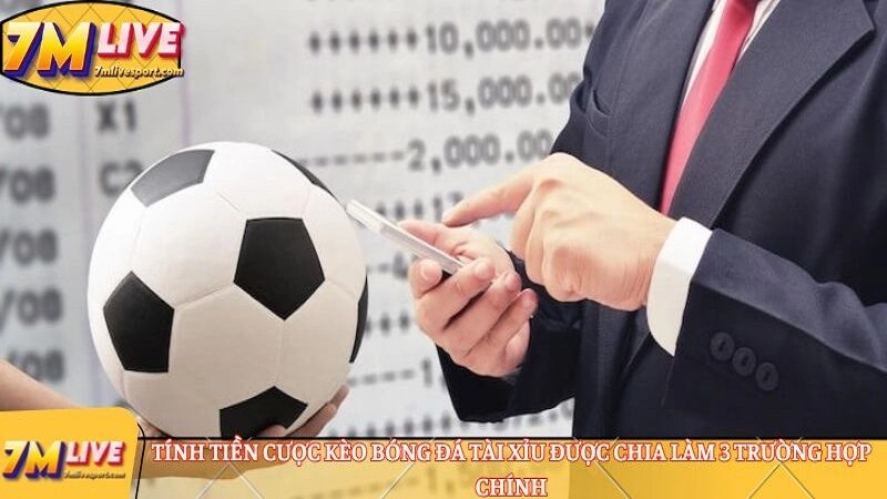 Cách đọc kèo bóng đá tài xỉu dễ hiểu nhất cho người chơi mới 9 Tính tiền cược kèo bóng đá tài xỉu